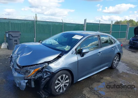 2022 Toyota Corolla Hybrid Le from USA, damaged, VIN JTDEAMDE7NJ046152